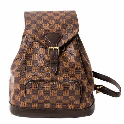 louis vuitton damier backpack|Louis Vuitton checkered bag.